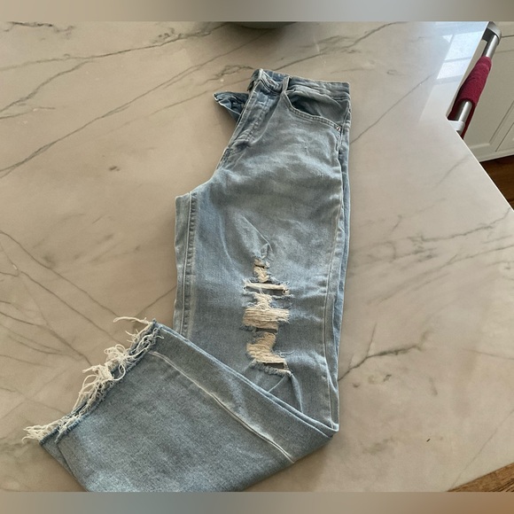 wild fable Denim - Wild Fable Highest Rise Straight Sz 10